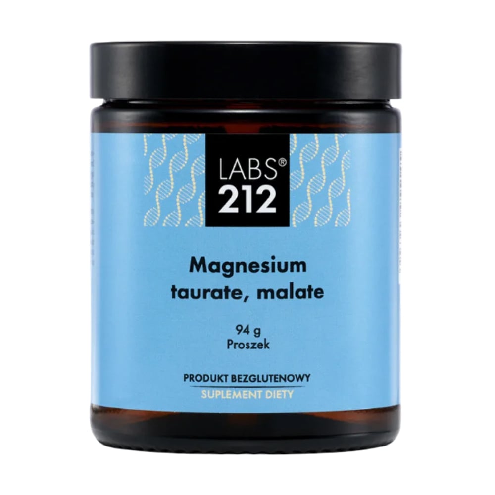 Магній таурат та малат Labs212 Magnesium Taurate, Malate в порошку, 94 г
